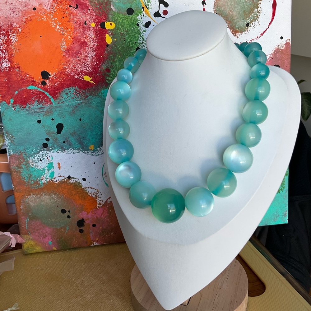 Vintage Blue Necklace